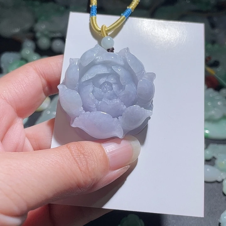 颈饰未镶嵌翡翠天