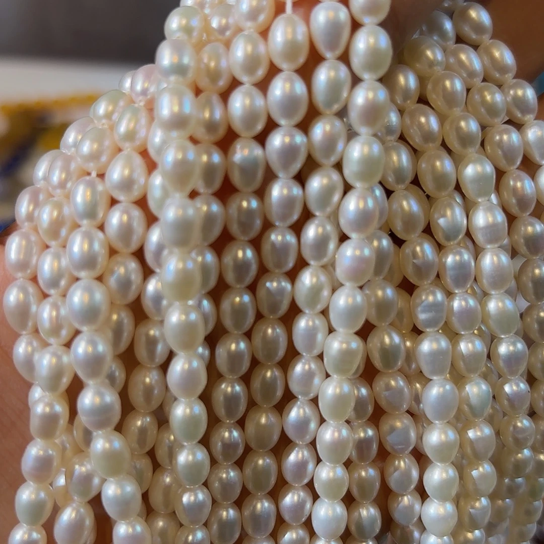 玛瑙/玉髓合金珠宝半成品珍珠5.5 高货一条