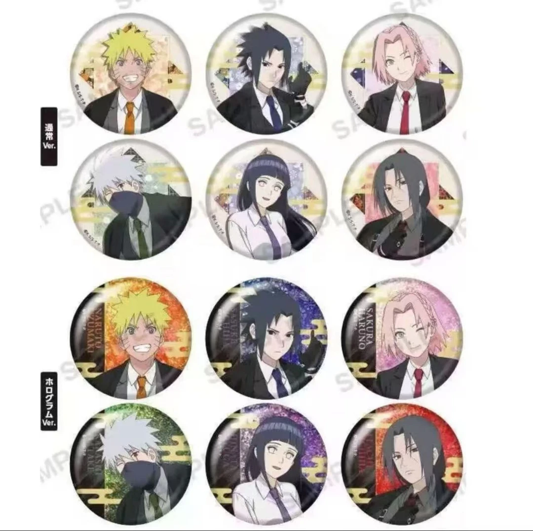 现货包邮 日谷正版 火影忍者 疾风传gigo西服吧唧徽章 盲袋