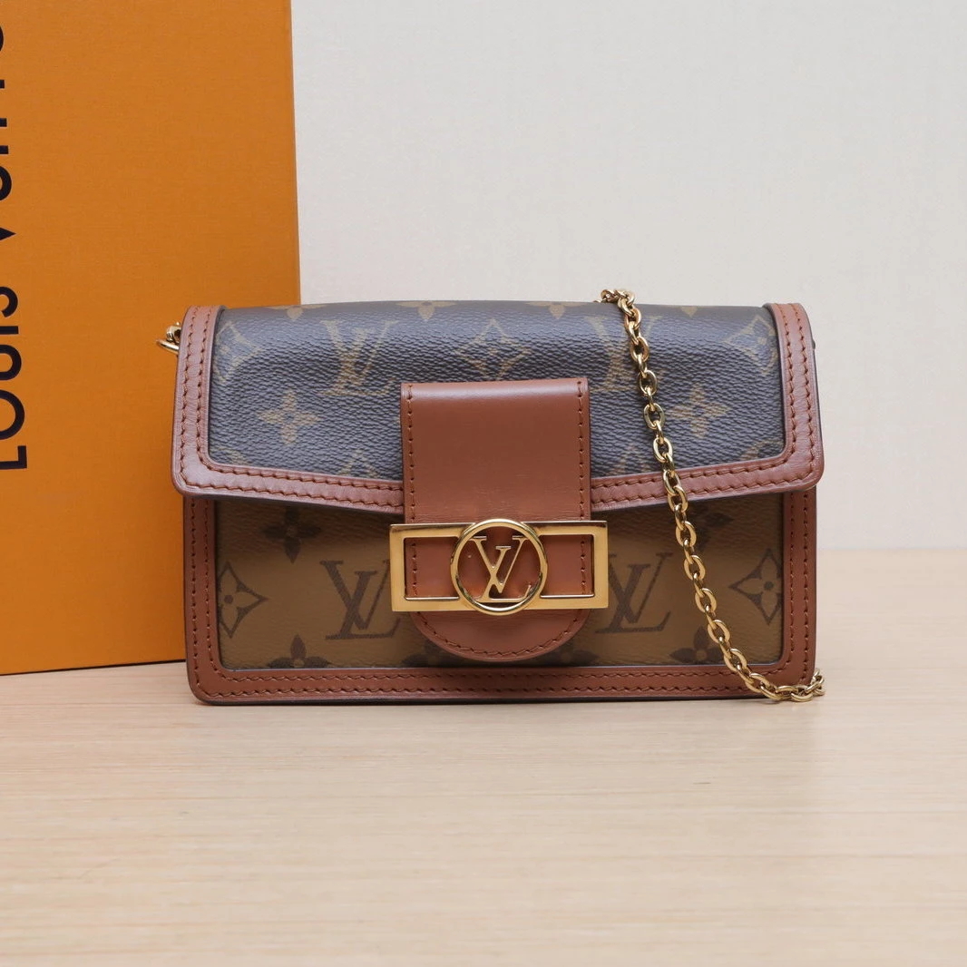 95新 LouisVuitton/路易威登 【攀攀双双】达芙妮 WOC 502568