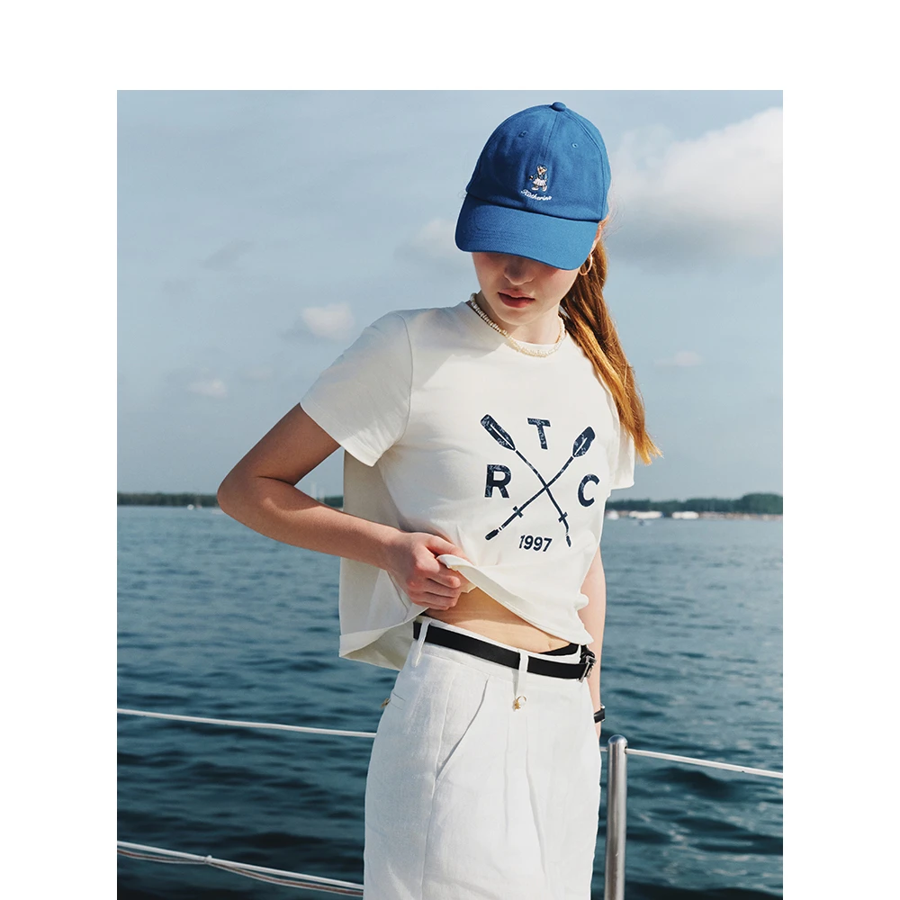 Teenie Weenie小熊T恤女25年夏季新款TTRW252405W