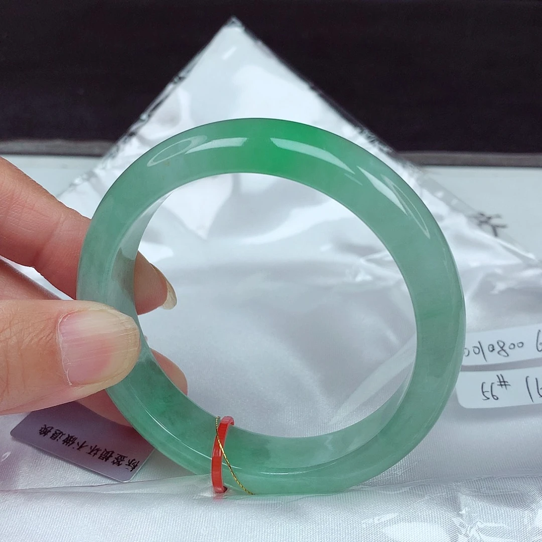 未镶嵌手镯翡翠56圈0691