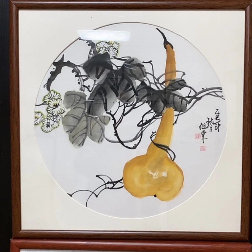 【闪购商品】国画手绘国画带框63.63