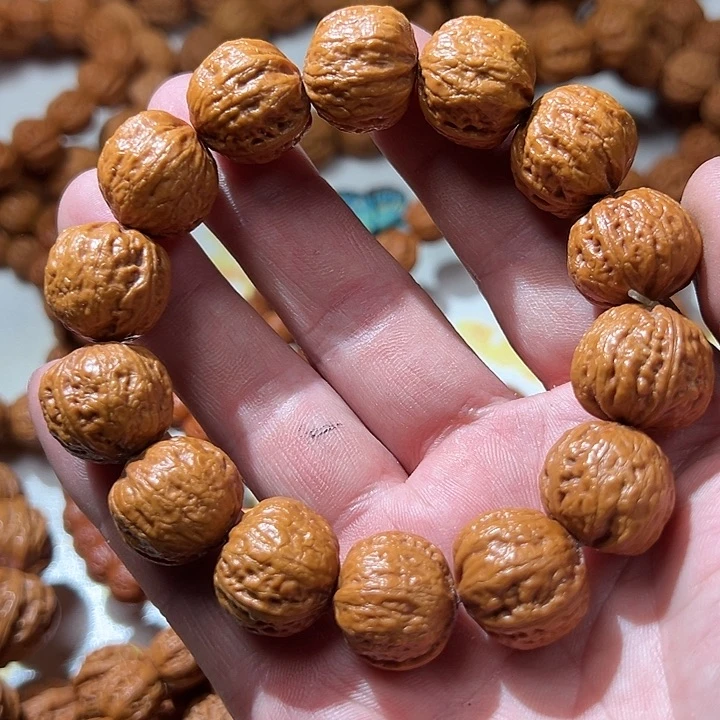 文玩核桃手串1.8磨盘