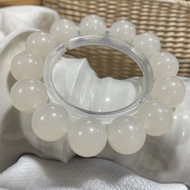 手链 A226海云母（血沉宝）卡1.8单圈手串（紫光线太阳光照射变色）