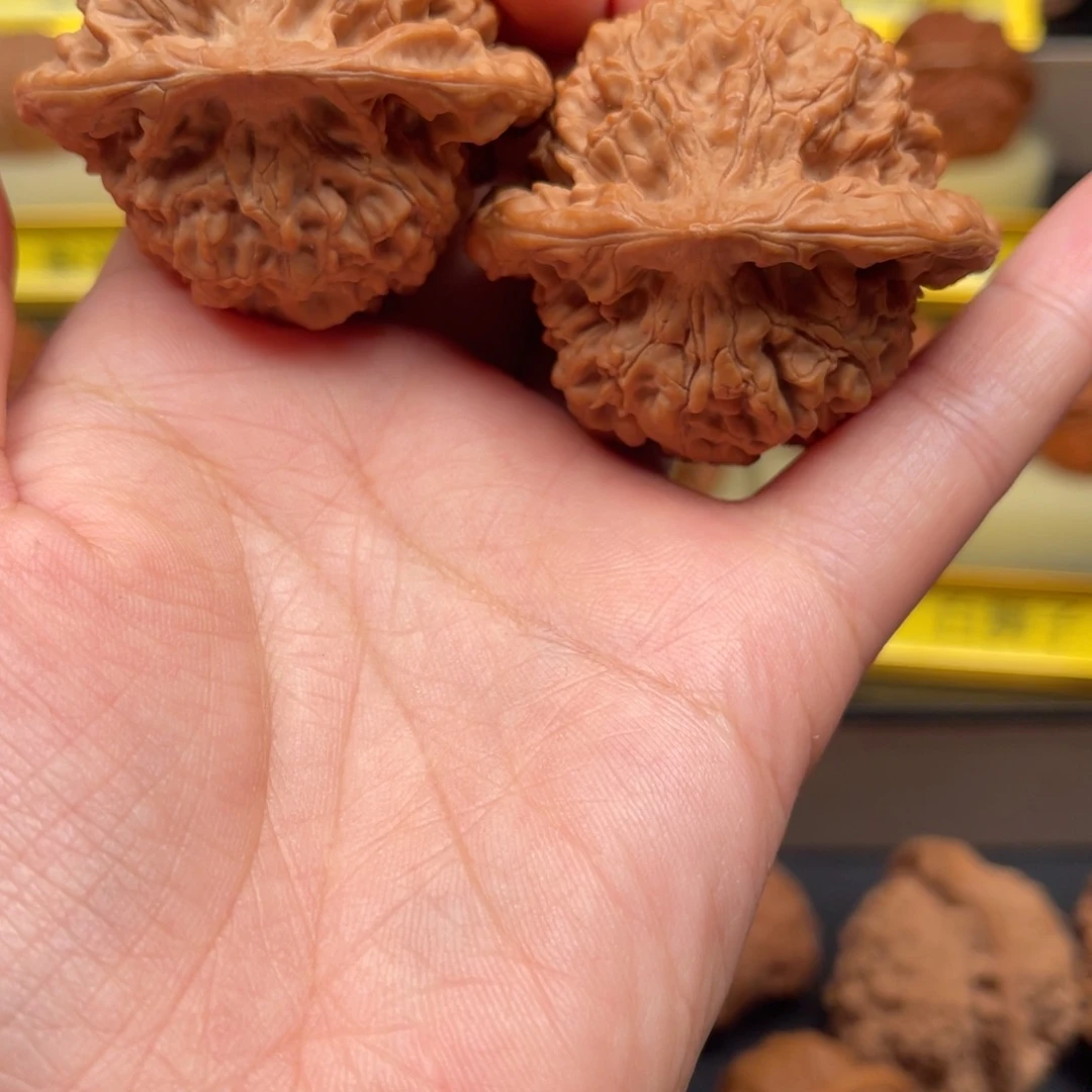 一***栋文玩核桃吊坠官帽47