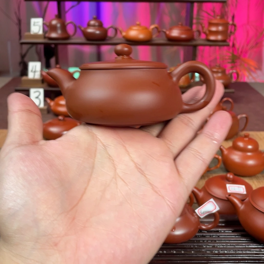 茶壶紫砂精工超薄明炉110cc