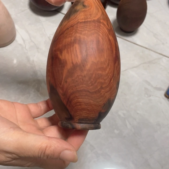 木老挝大红酸枝木花瓶