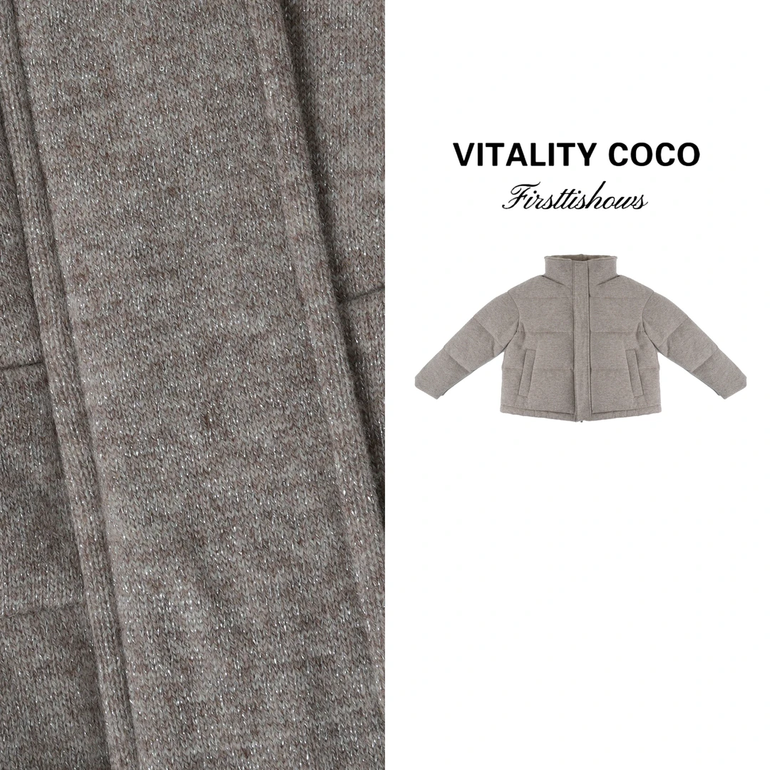 VITALITY COCO·BC系列新款女装 高定羊毛羽绒服-2845