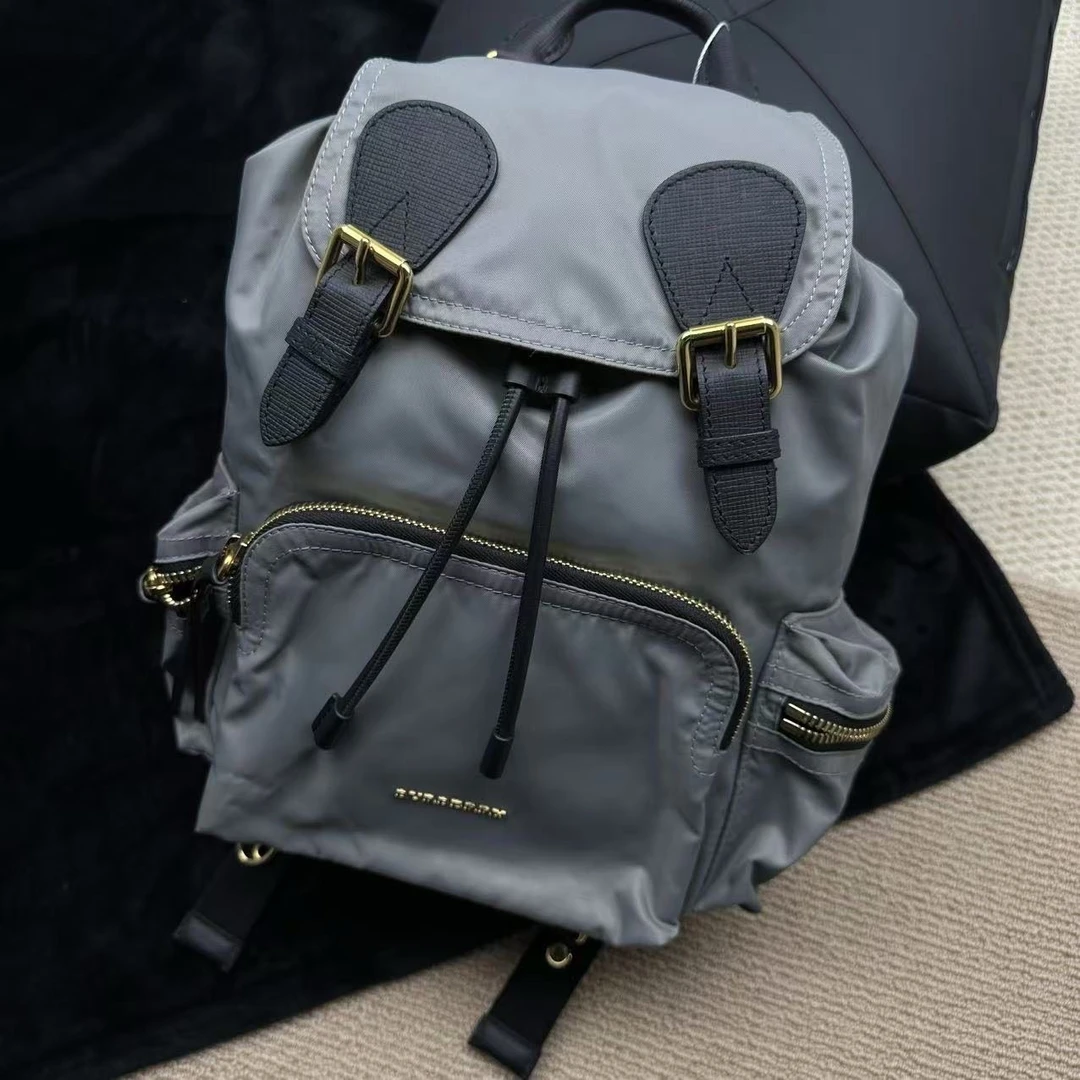 BURBERRY/博柏利 双肩包 灰色双肩包 fb6332/2501
