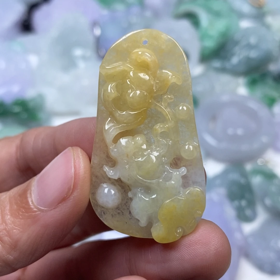颈饰未镶嵌翡翠翡翠