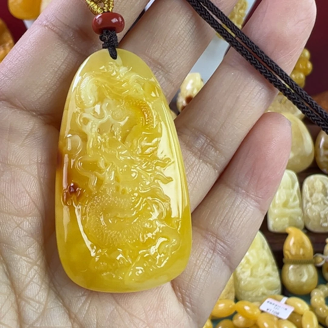 蜜蜡吊坠(赠链)未镶嵌