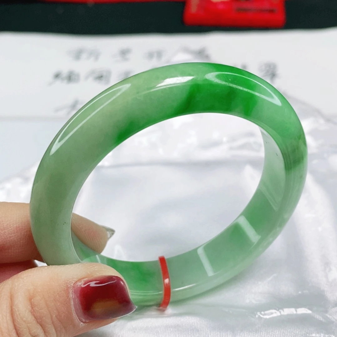 未镶嵌手镯翡翠圈口54.5