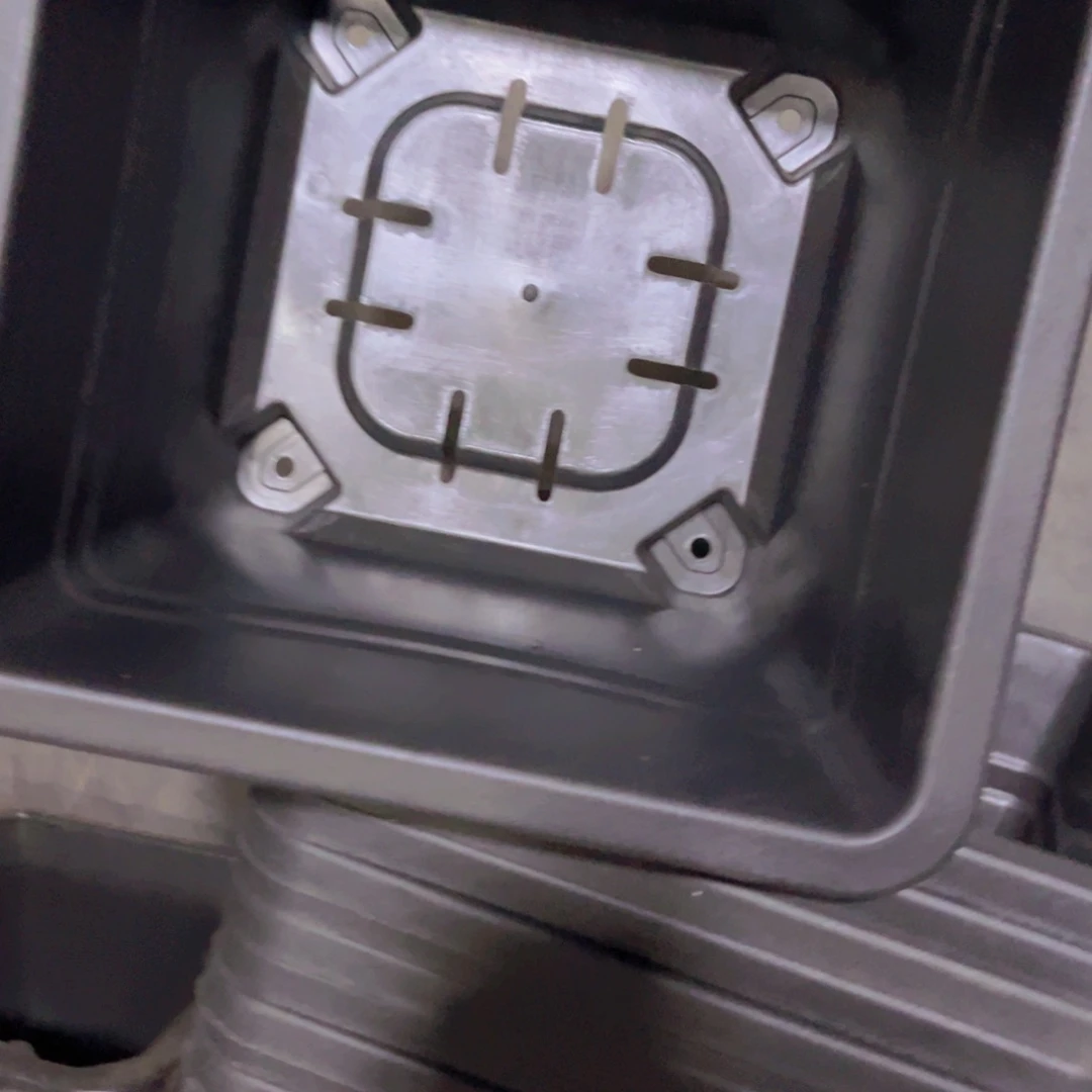 塑料27公分大黑方盆5个