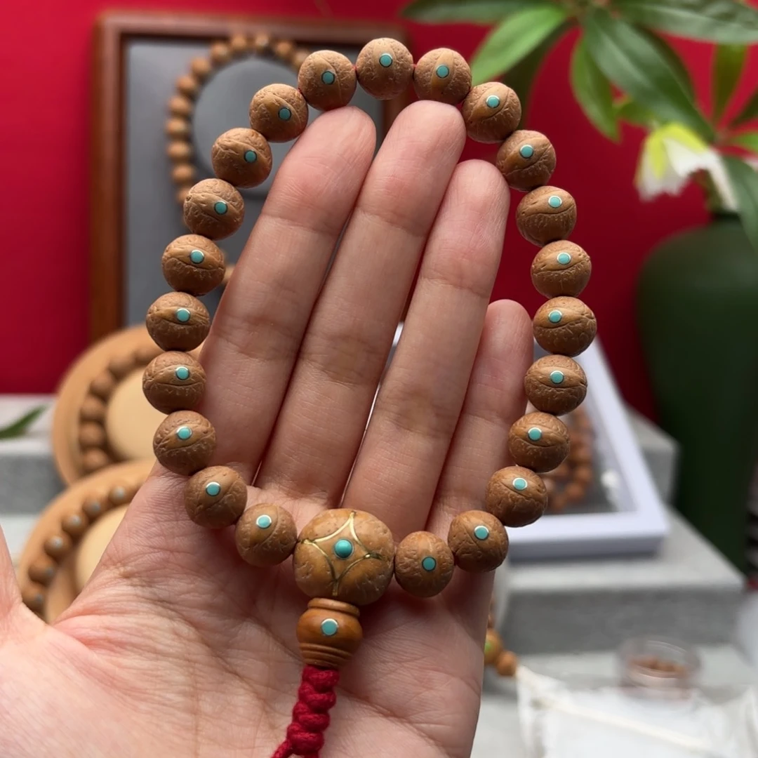 凤眼菩提手串11.5左右镶嵌手串