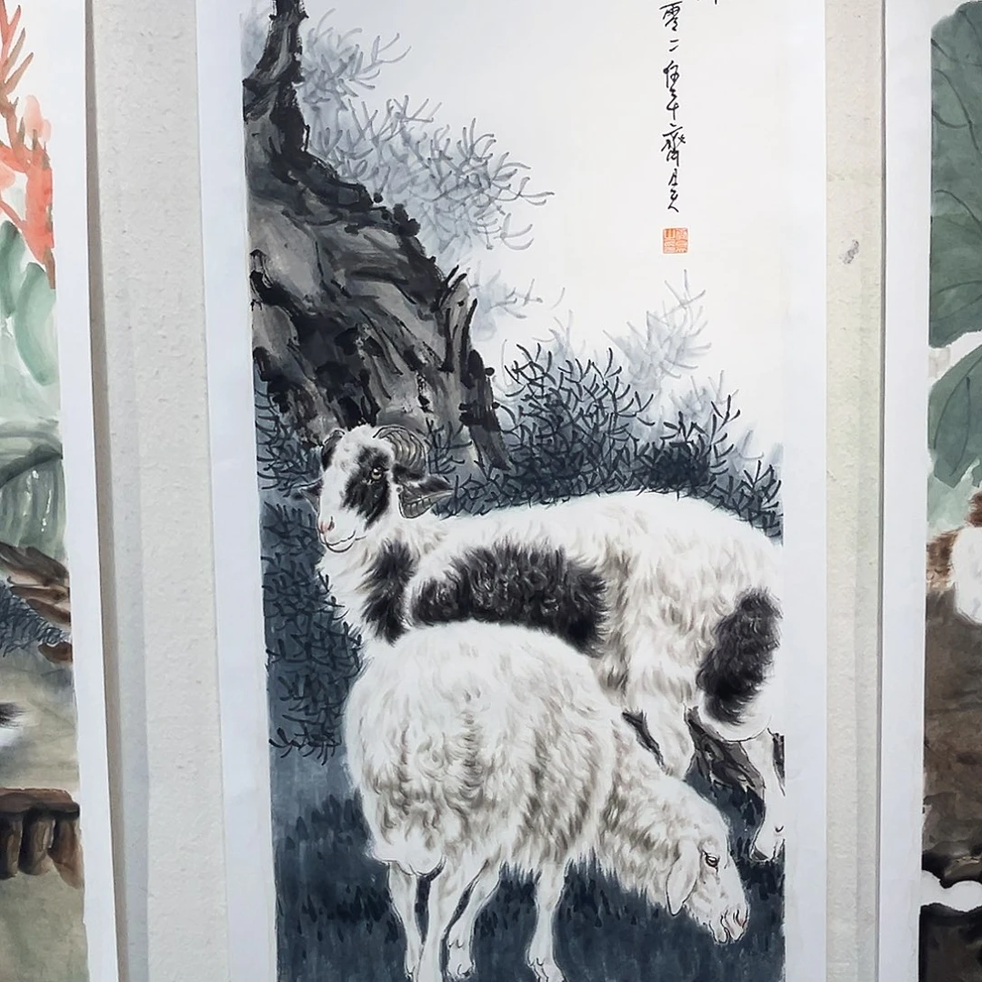 书法齐昊老师亲笔手绘