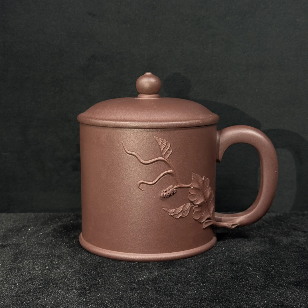 26/XZ095/席志/紫砂盖杯/