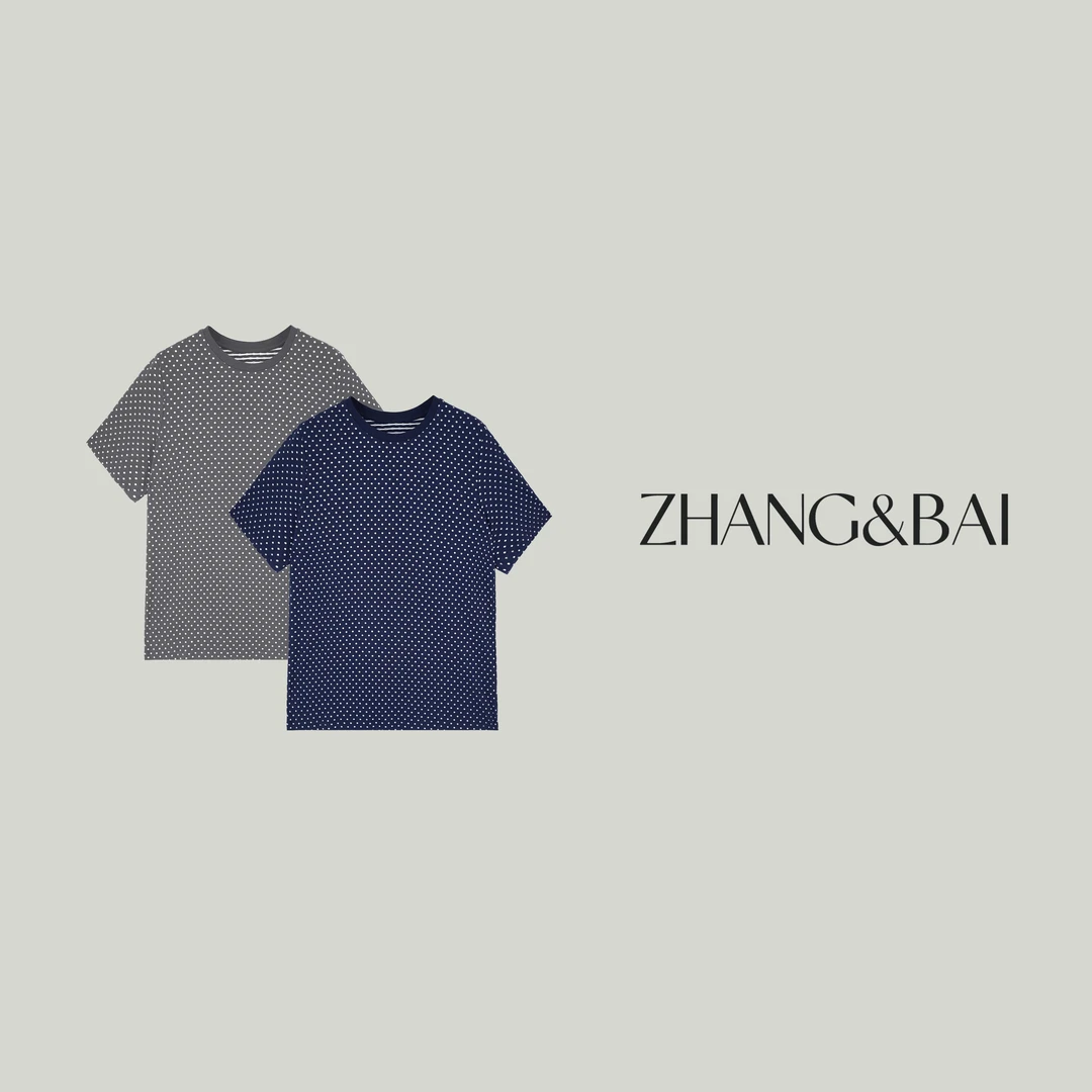 zhang&bai25&SS高定 | 【波尔卡】波点主题 女式圆领极简百搭T恤
