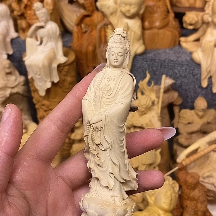 黄杨木黄杨木瑕疵观音