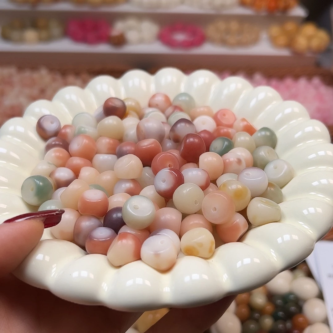 手串菩提根/象牙果卡12非料飘花山竹110颗