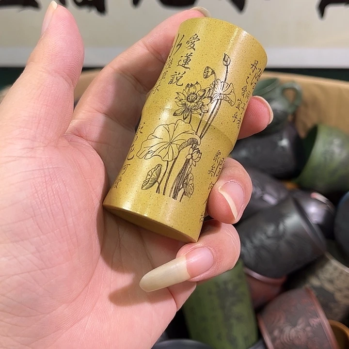 茶杯紫砂全手工紫砂主人杯
