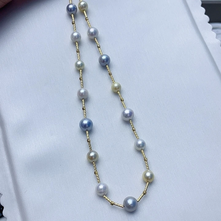 海水珍珠颈饰未镶嵌w22