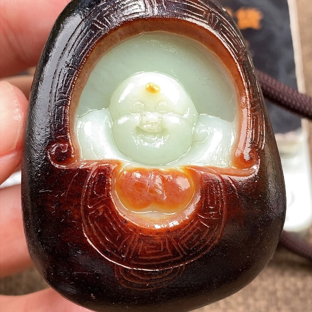 和田玉挂件未镶嵌