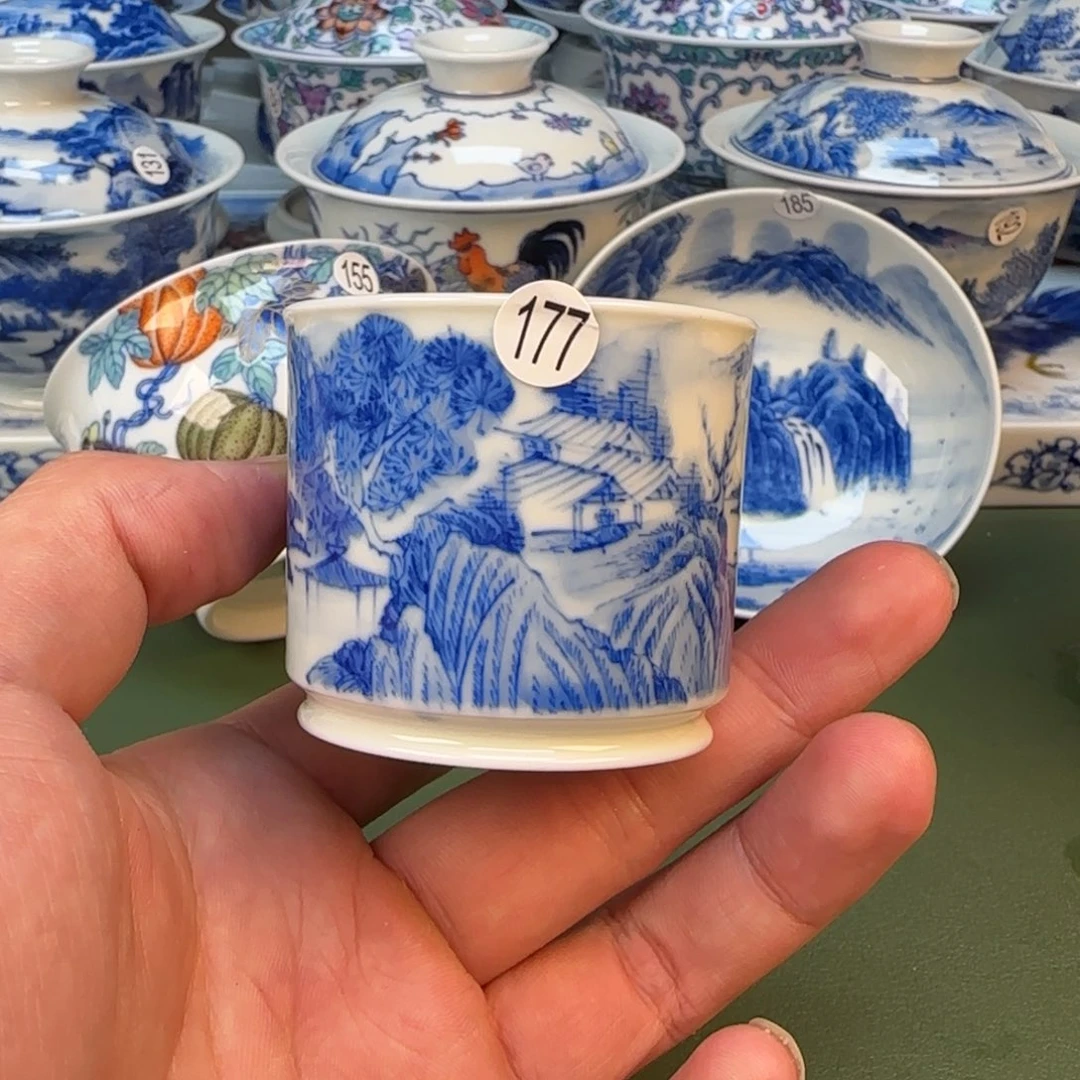 景德镇纯手工手绘茶具177