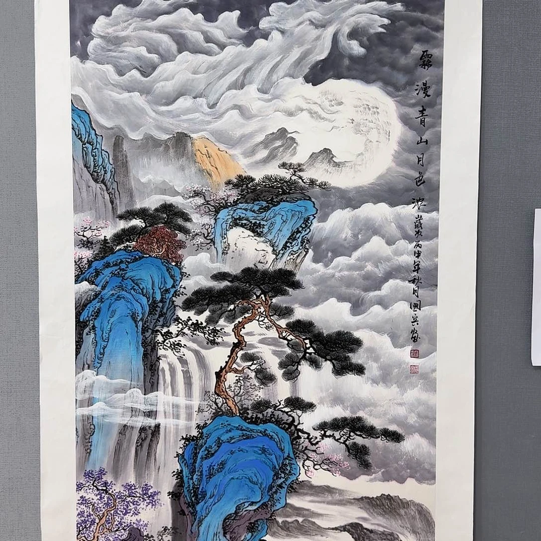 国画莫国宾老师国画精品