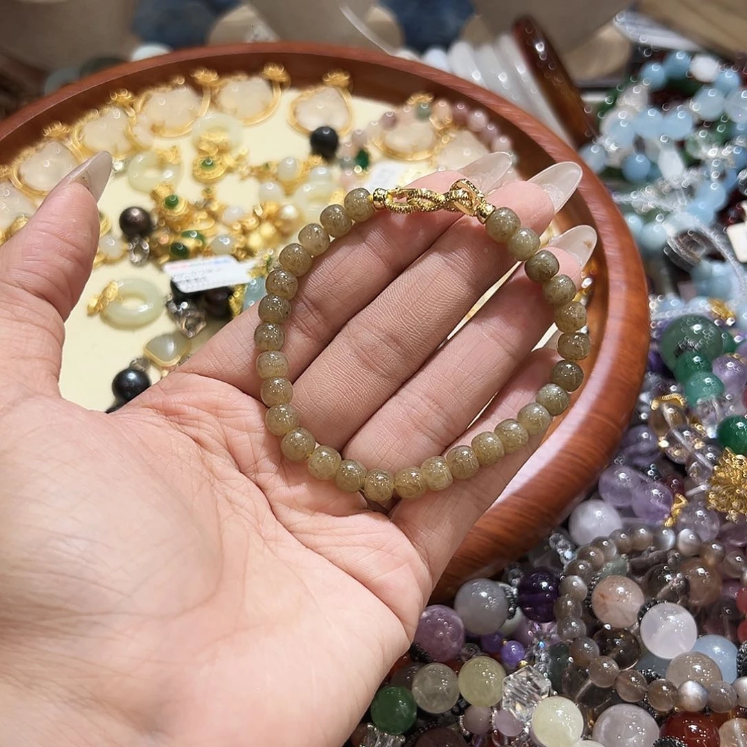 未镶嵌手链和田玉（糖玉）良*