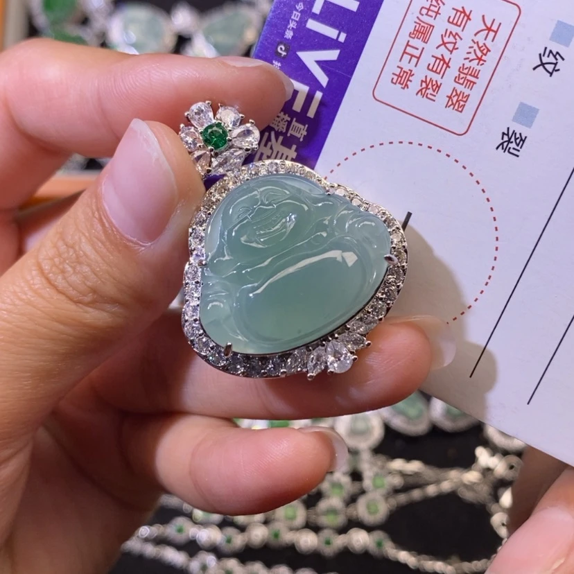 【闪购商品】翡翠项链未镶嵌天然