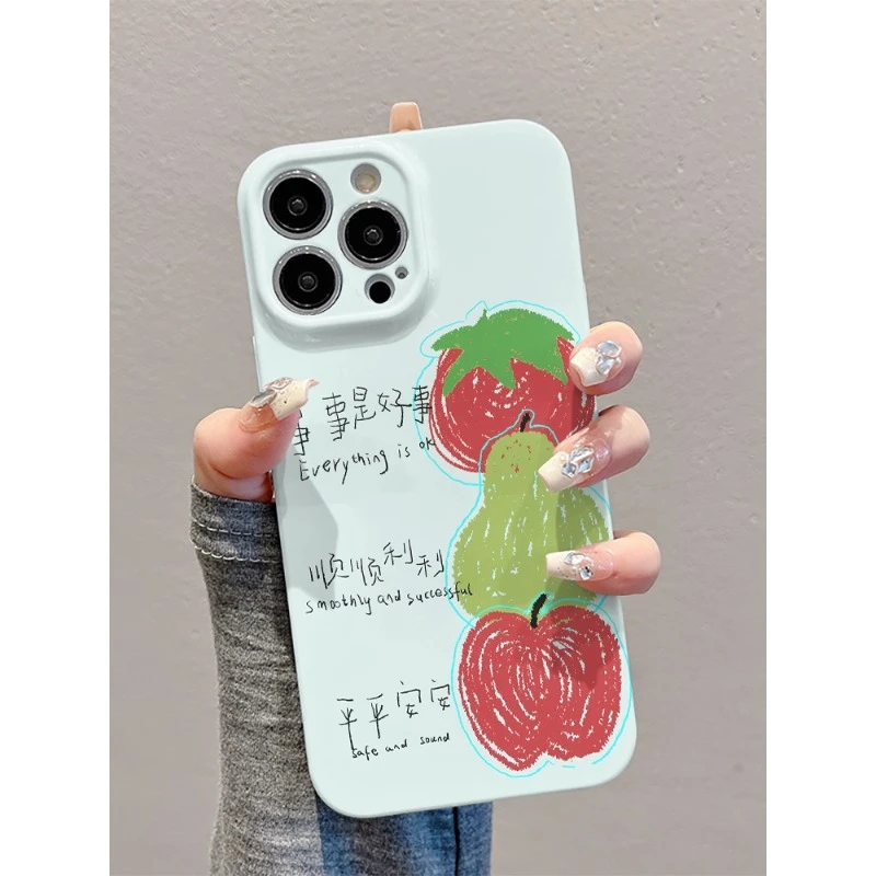 事事是好事适用苹果16菲林手机壳新款华为小众vivo高级小米15oppo