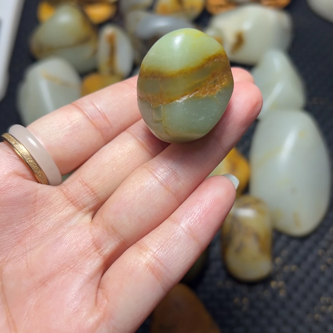 和田玉未镶嵌挂件A70