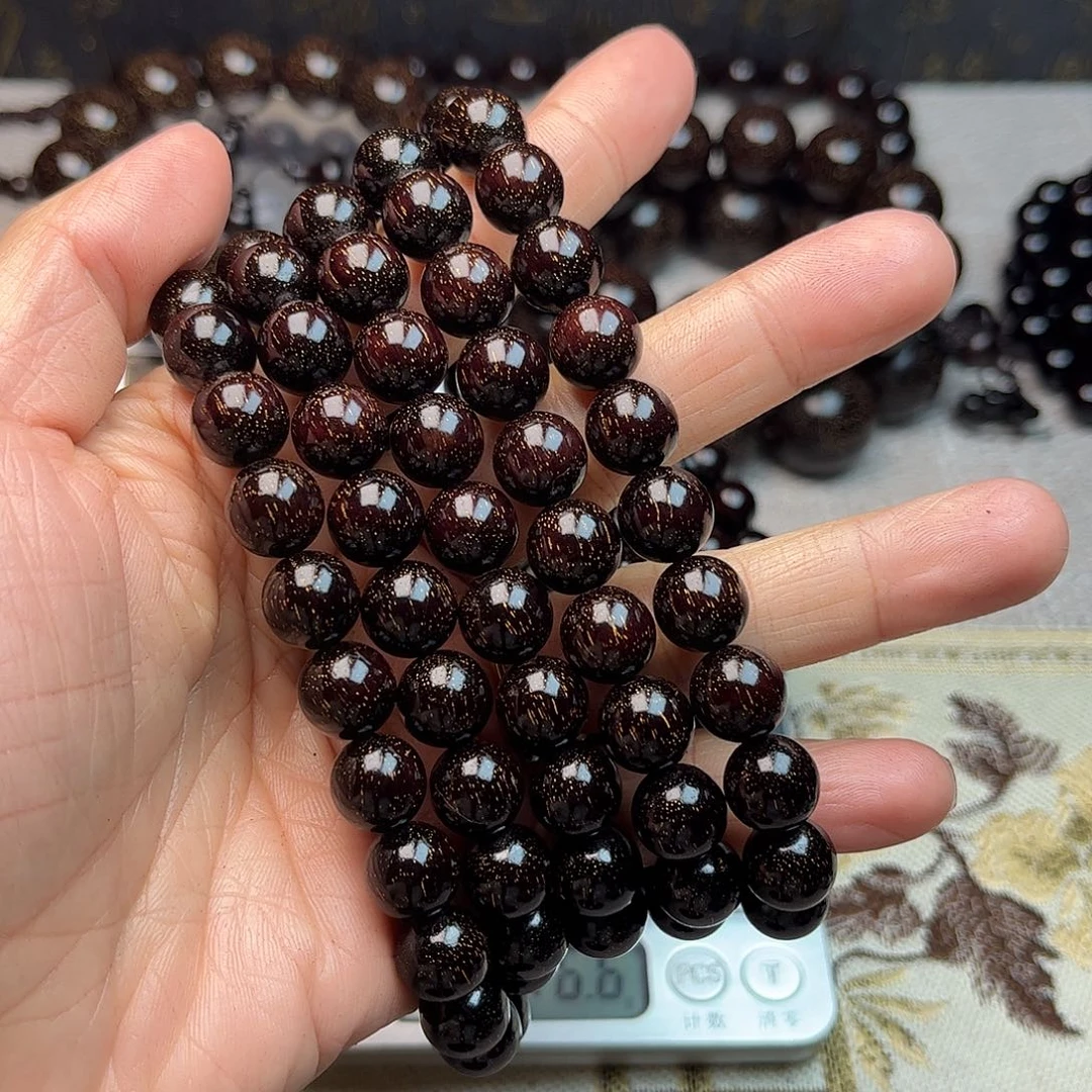 檀香紫檀（小叶紫檀）1.0 108颗 爆星