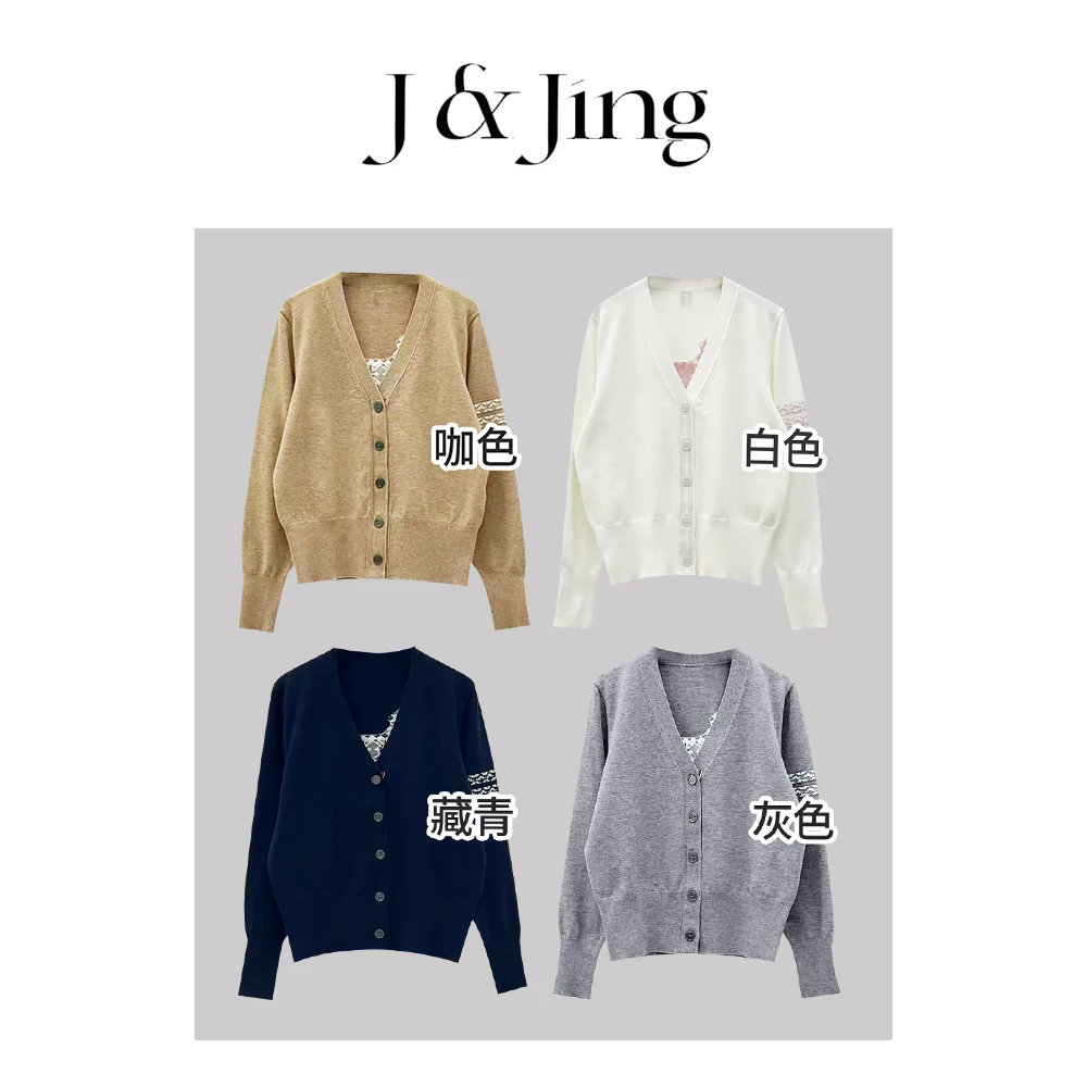 J&Jing-「老钱俱乐部」-4*/！不可烘干设计腊肠小狗针织开衫YG25627