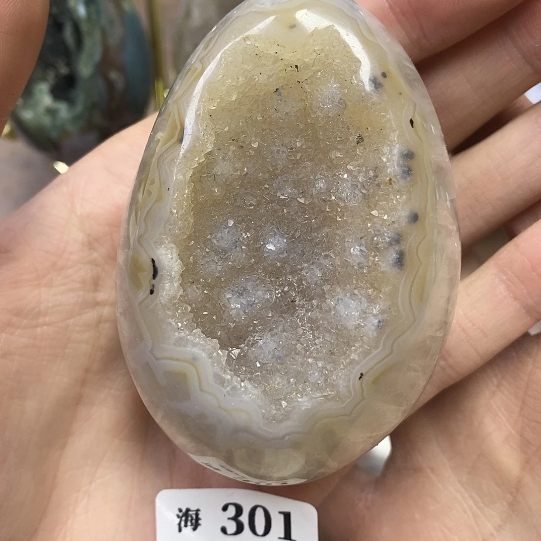 玛瑙/玉髓未镶嵌天然玛瑙龙蛋
