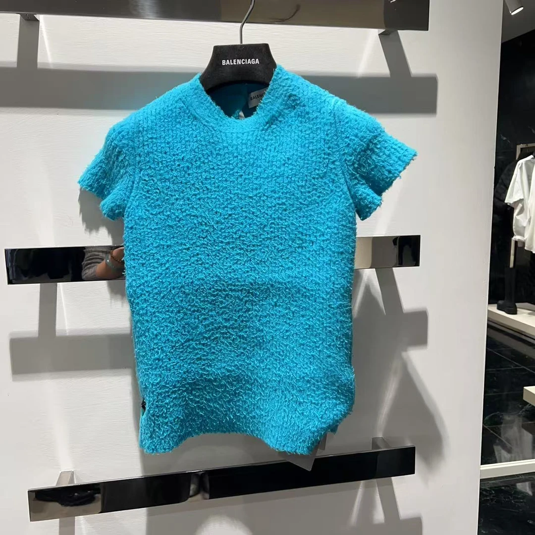 全新未使用 Balenciaga/巴黎世家 /七七/女士短袖