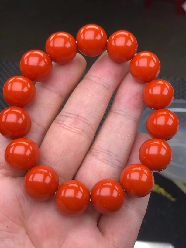 305满色满肉14mm圆珠手串