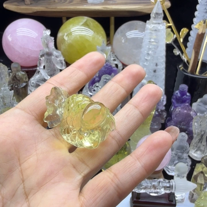 水晶珠宝半成品未镶嵌
