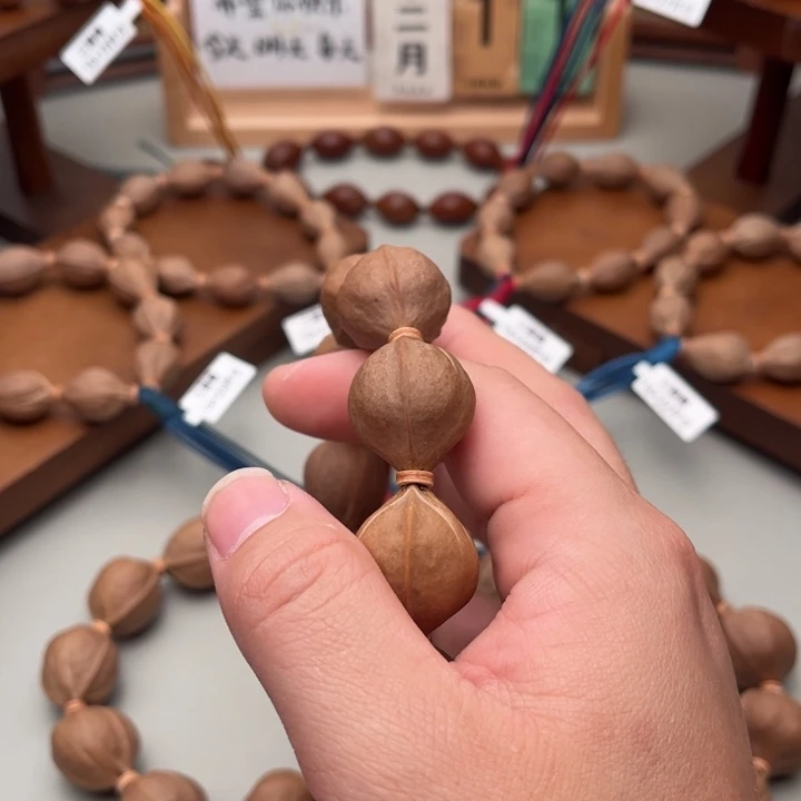 云***里橄榄核手串/手链梅林铁核