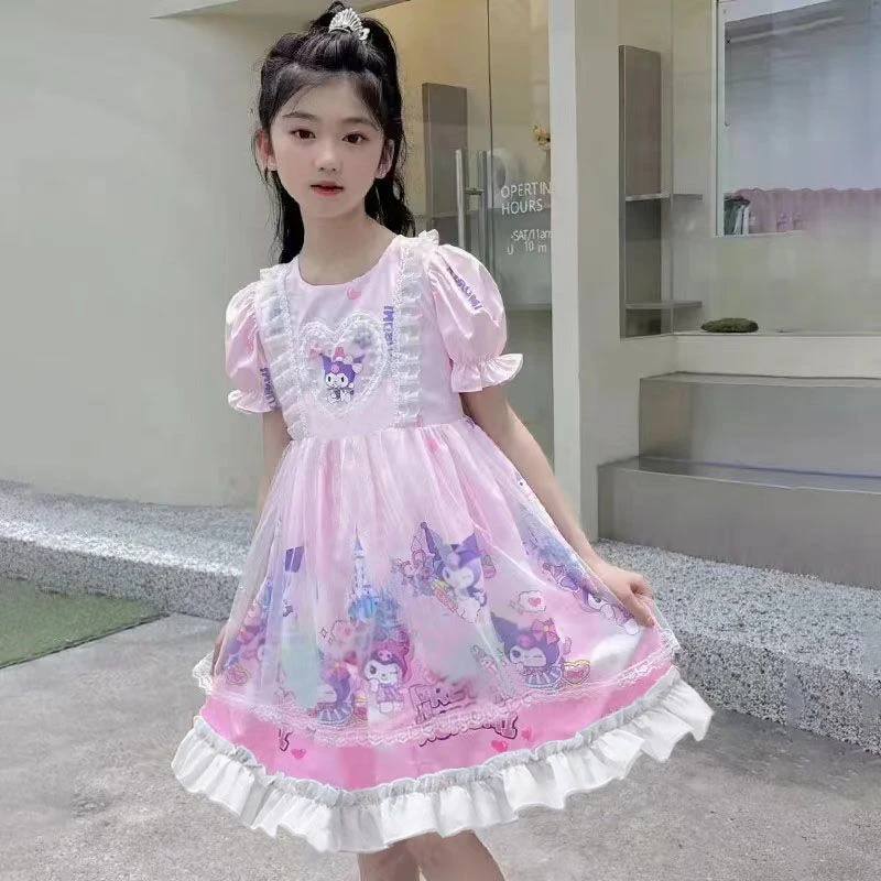 洛丽塔爆款女童新款2气库洛米宝宝裙子儿童公主连衣裙蓬蓬裙高级
