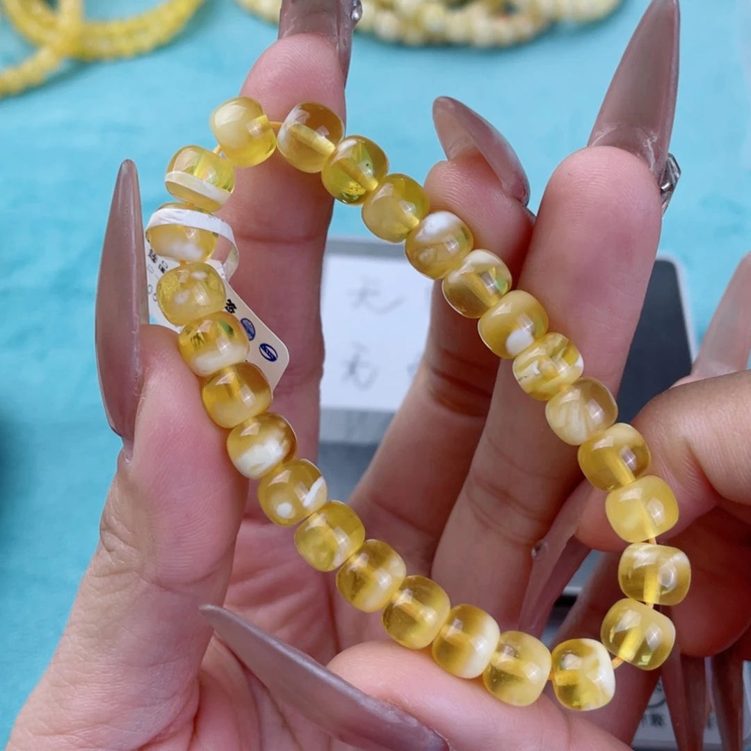 蜜蜡裸石未镶嵌蜜蜡95