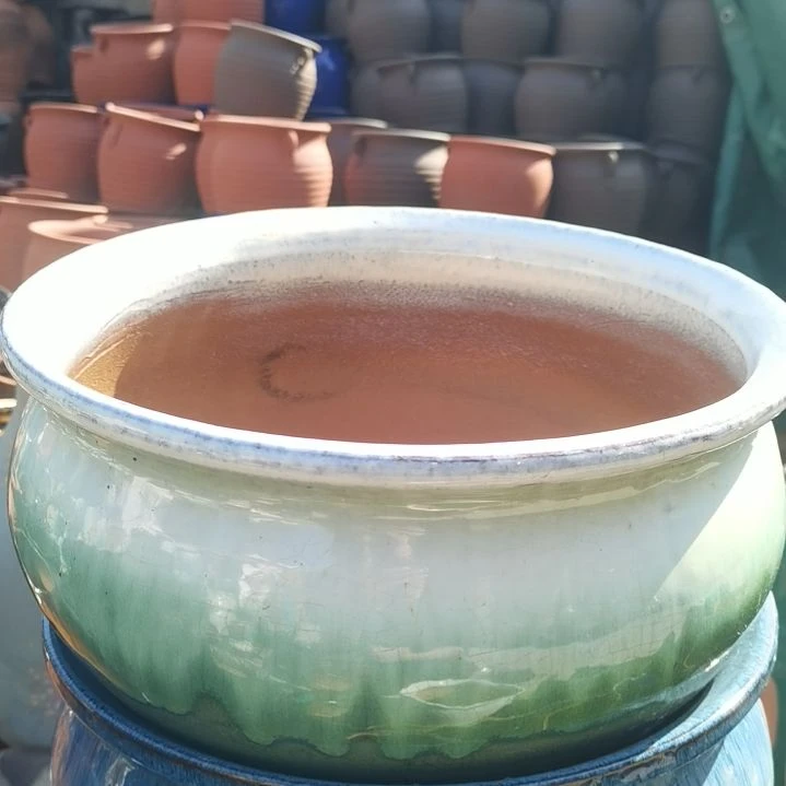 红陶口30高18瑕疵