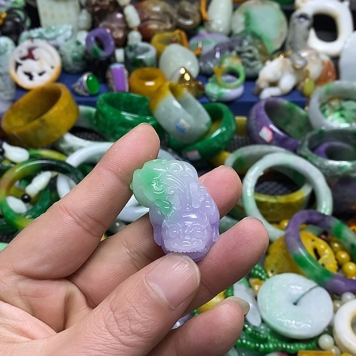 颈饰未镶嵌翡翠缅甸翡翠首饰配饰