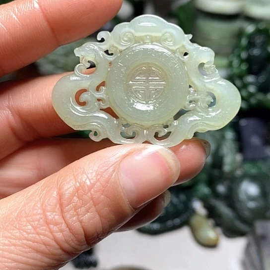 未镶嵌和田玉（糖玉）珠宝半成品