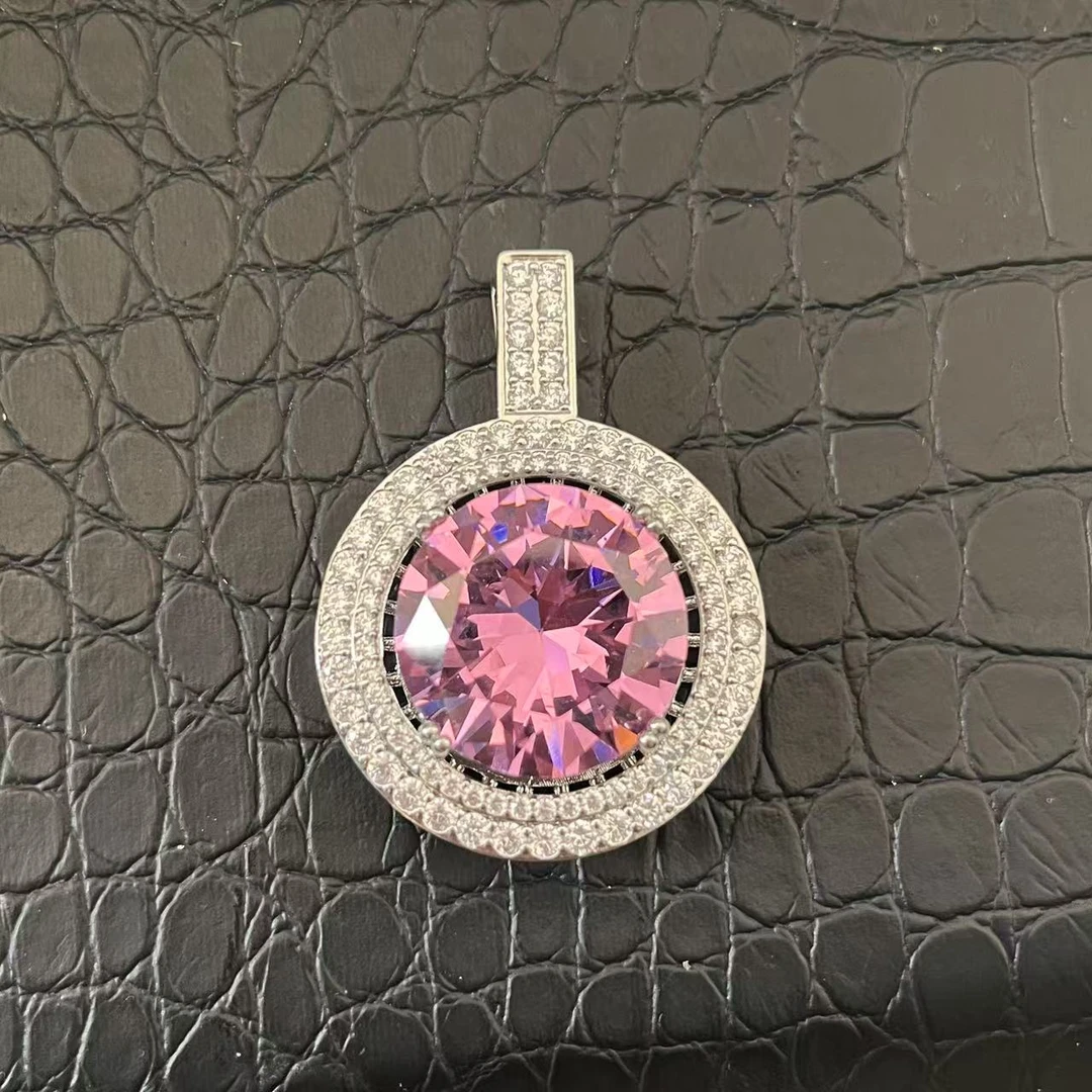 臻选吊坠 经典百搭设计粉色吊坠ABT266