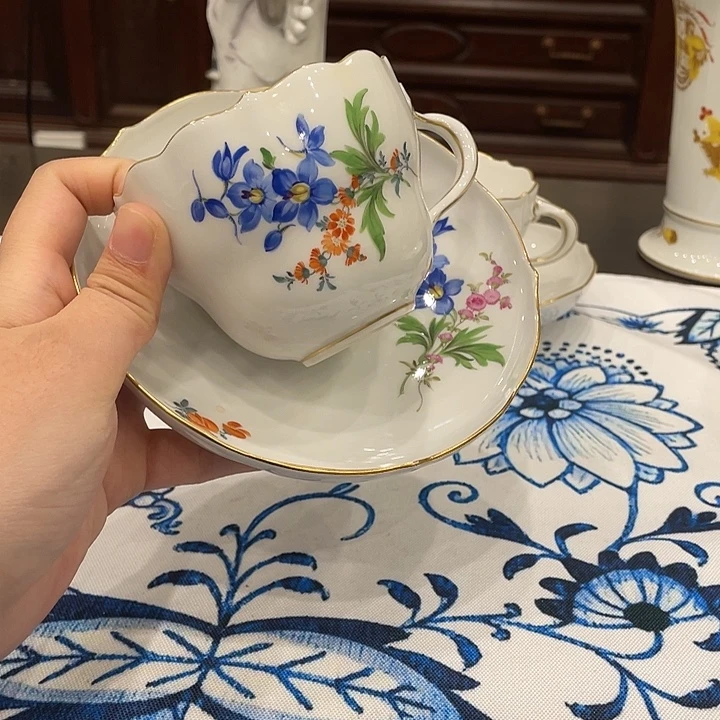 摆件中古二等咖啡杯