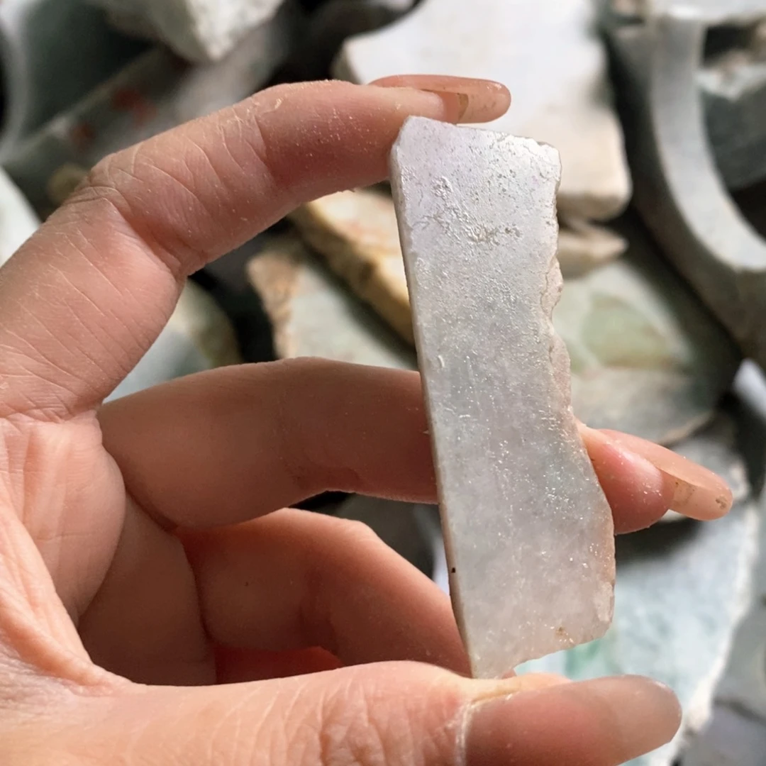 颈饰未镶嵌翡翠天然翡翠