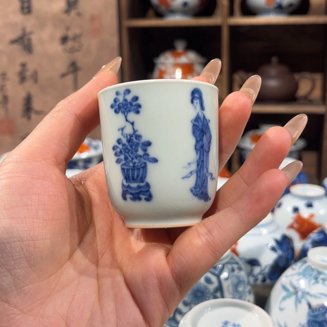 柴窑景德镇陶瓷主人杯