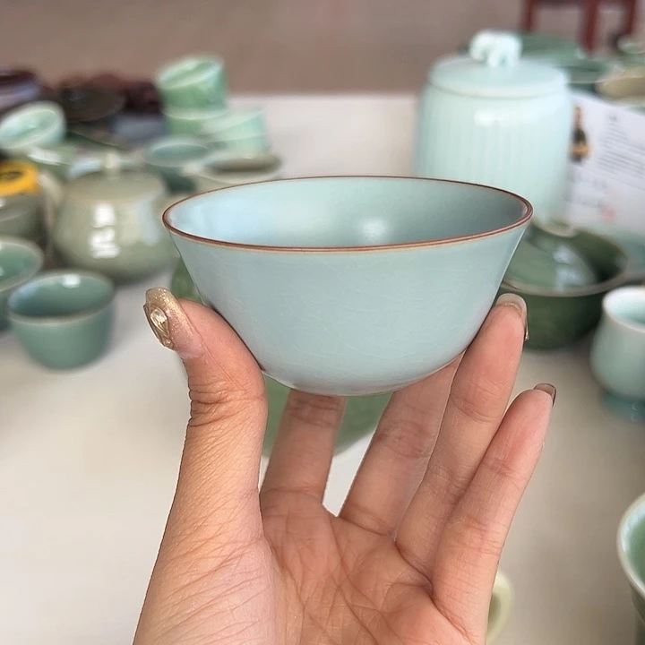 小米茶器龙泉青瓷